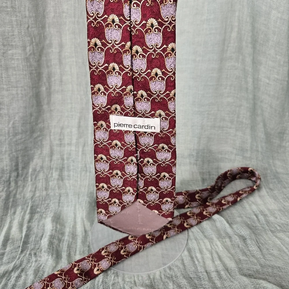 Pierre Cardin VTG‎ 100% Silk Men's Neck Tie Made in the USA Classic 60